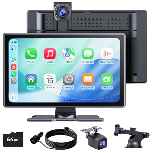 Pantalla Carplay 9" HD Touchscreen para Auto miniatura 1
