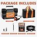 ALL-TOP Air Compressor Kit, Dual Cylinder 12V Portable Inflator 12.35 ft³/Min, Offroad Air Compressor Pump for Truck Tires, Heavy Duty Max 150 PSI for 4x4 Vehicle & RV