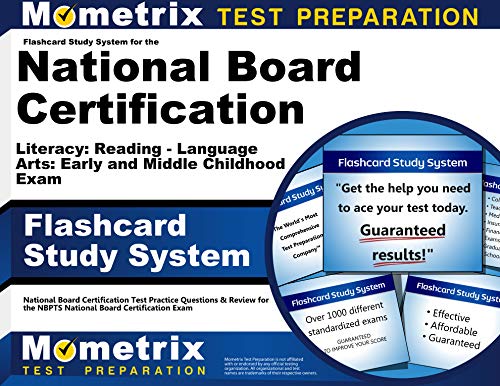 Flashcard Study System for the National Board Certification Literacy: Reading - Language Arts: Early and Middle Childhood Exam: National Board ... National Board Certification Exam (Cards)