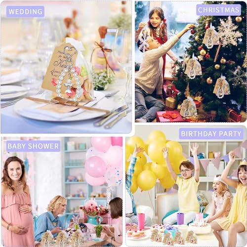 Aizhuang 150Pcs Baptism Favors Set Include 50 Angel Bracelet thumb #6