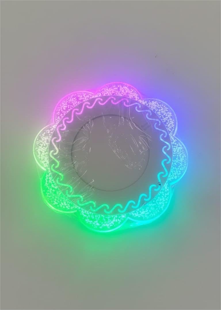 Colorful Panel Ring Light, 6+6W,Multicolor LED Ceiling Light