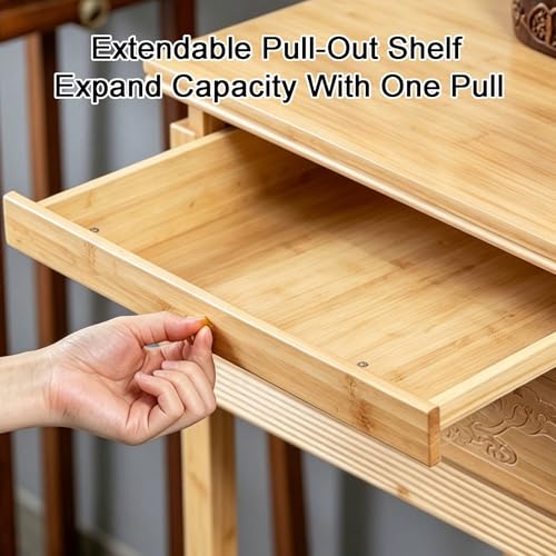 Mesa de pasillo estrecha para decorar un vestíbulo acogedor 6