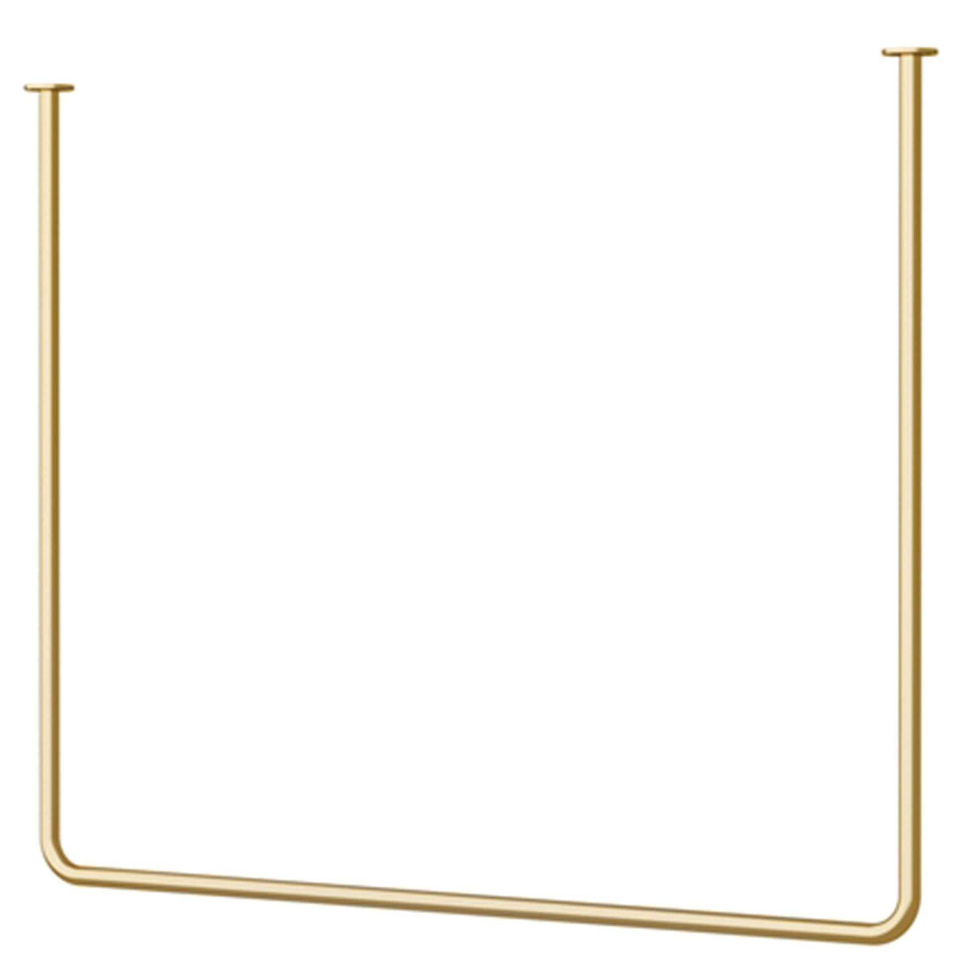 JKJZSALJ Clothing Display Racks, Ceiling Storage Racks, Metal Retail Racks, Clothes Rails, Hanging Racks/Golden,Golden,100cmx100cm
