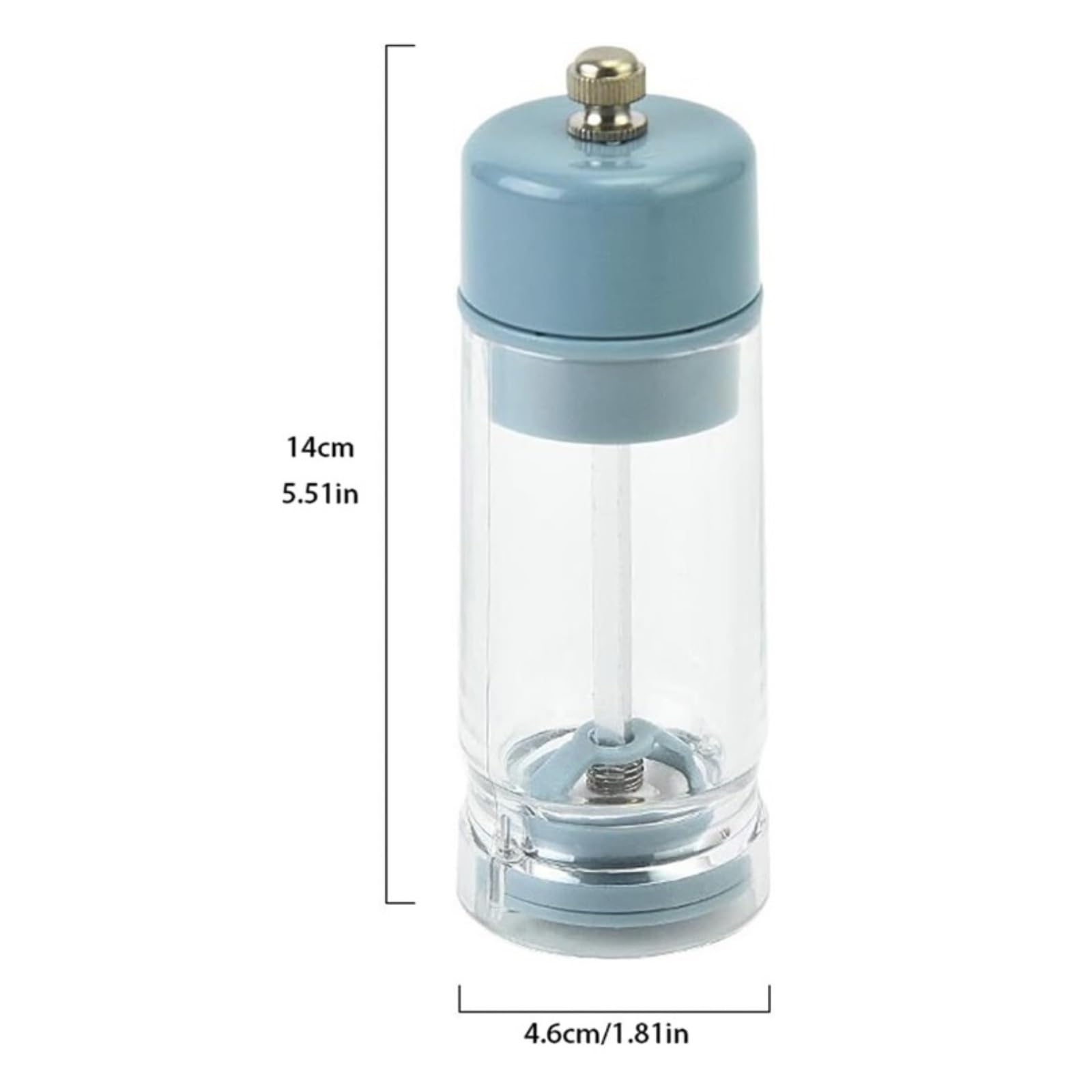 Salz Und Pfeffermühle Manuelle Meersalz-Pfeffer-Gewürzflasche, Schwarzer Pfeffer, Gewürzmühle, Flaschenmühle Mühle Mill | 1pcs