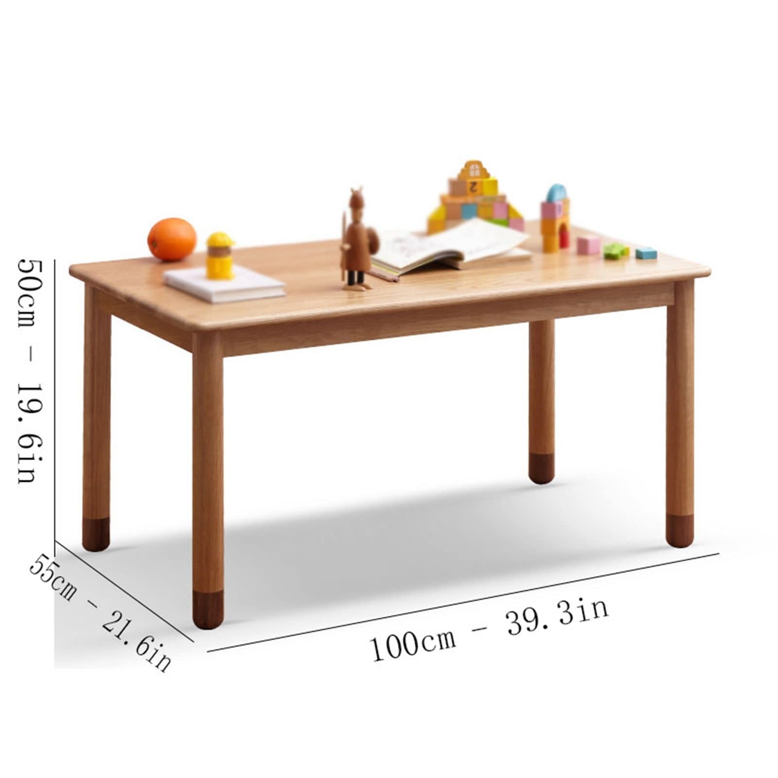TOMYEUS Stół do nauki dla dzieci dzieci piszących ręcznie robiony dąb stół dla dzieci nauka Kerning Student Writing Toy Desk Student Student Pisanie Stół Student