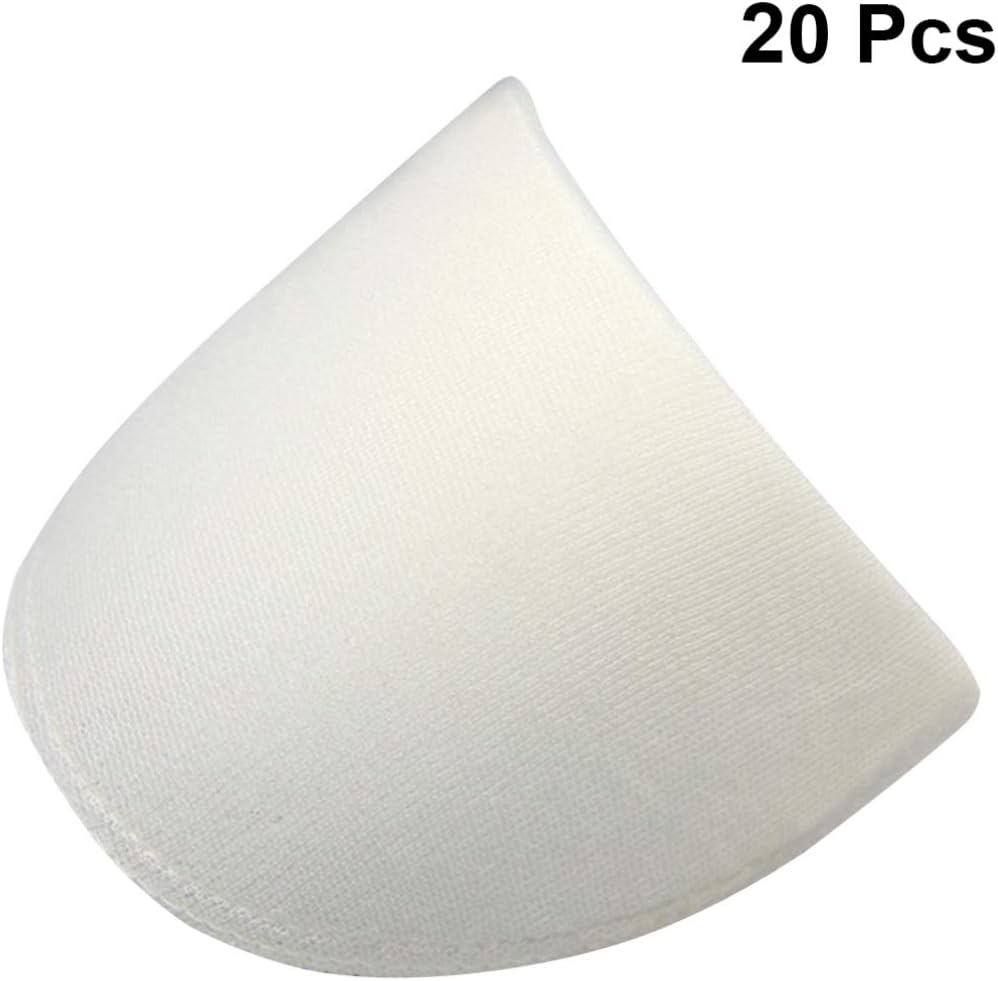 HEALLILY 20pcs Shoulder Pads Sponge Sewing Shoulder Pad Shoulder Push up Pads for Women Men Blazer Coat Clothes Size M Black White : Arts, Crafts & Sewing