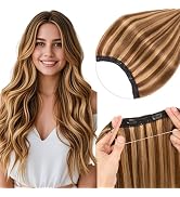 Rich Choices 100% Real Human Halo Hair Extensions for Women Remy Halo Extension Invisible Wire Ha...
