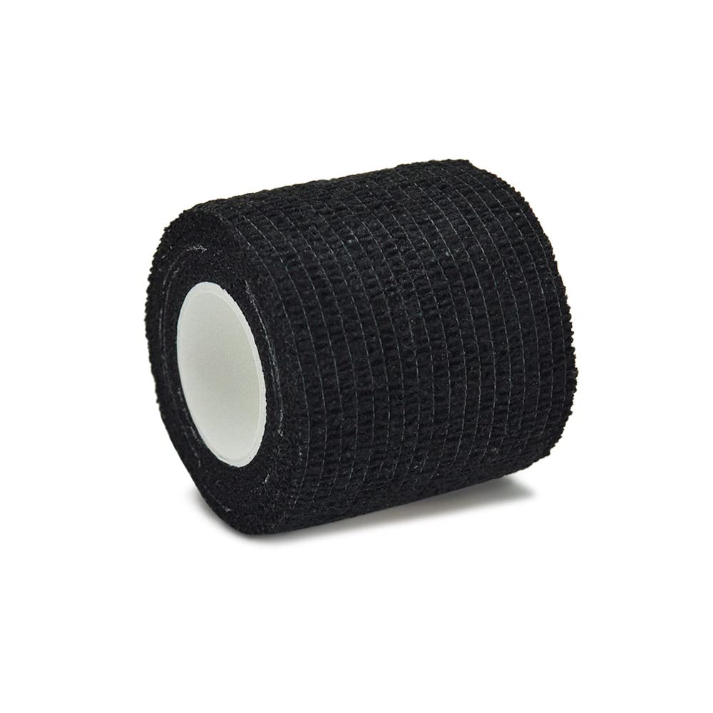 1/6/10Pcs 4.8m Nero Autoadesiva Bende Elastiche Coesive Nastro Sportivo per Distorsioni Della Caviglia del Polso-rosa brillante 10 pezzi,15cmx4.8m