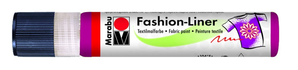 Marabu Fashion Liner Pen 25ml - 005 Raspberry