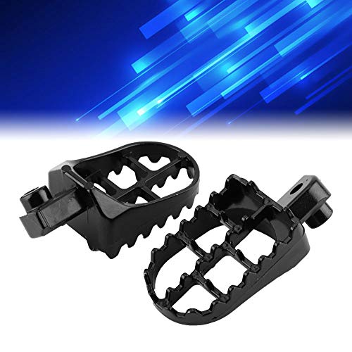 Acouto SOLEXIJKLJKL1902 Foot Pegs Tw200-2Pcs Motorcycle Foot Pegs Pedals Rest Footrest For Yamaha Pw50 Pw80 Tw200 thumb #2