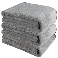 Asciugamani Auto Microfibra 500g/m² - Confezione 5 Pezzi 60x40cm Senza Pelucchi - Foto 2