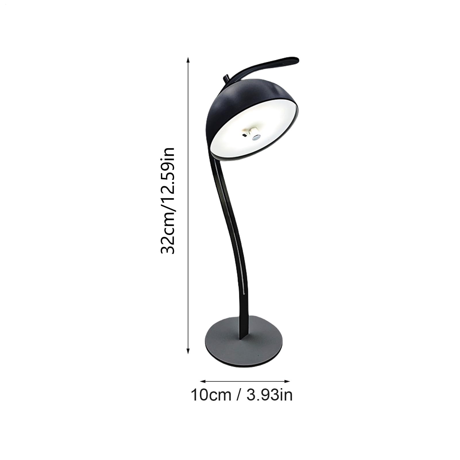 Regulowana lampa biurkowa – dekoracyjna lampa biurkowa, lampka nocna z czułą kontrolą, lampa z ciepłym oświetleniem świecącym, oświetlenie wewnętrzne artykuły domowe, oświetlenie stołu do użytku