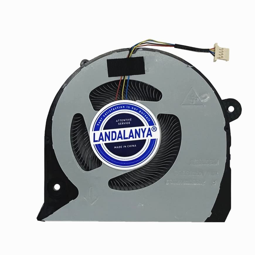 Image of Replacement New CPU+GPU Cooling Fan for Dell Inspiron 15 7577 7588 G5 15 5587 G7-7588 G7-7577 Vostro 15-7580 7570 P71F P72F Series DFS2000054H0T FK0D 5.97 CFM+DFS541105FC0T FK0F 5.51 Fan