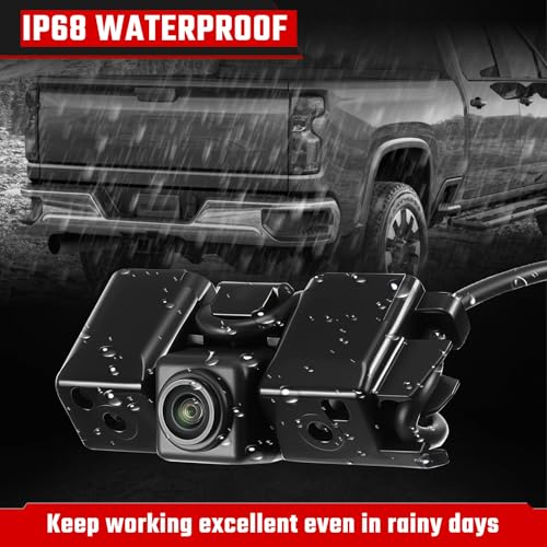 Image of Backup Camera Rear View Camera Fit for Chevy Silverado GMC Sierra 1500 2500 3500 2016-2019 Parking Park Assist Camera Replaces #84062896