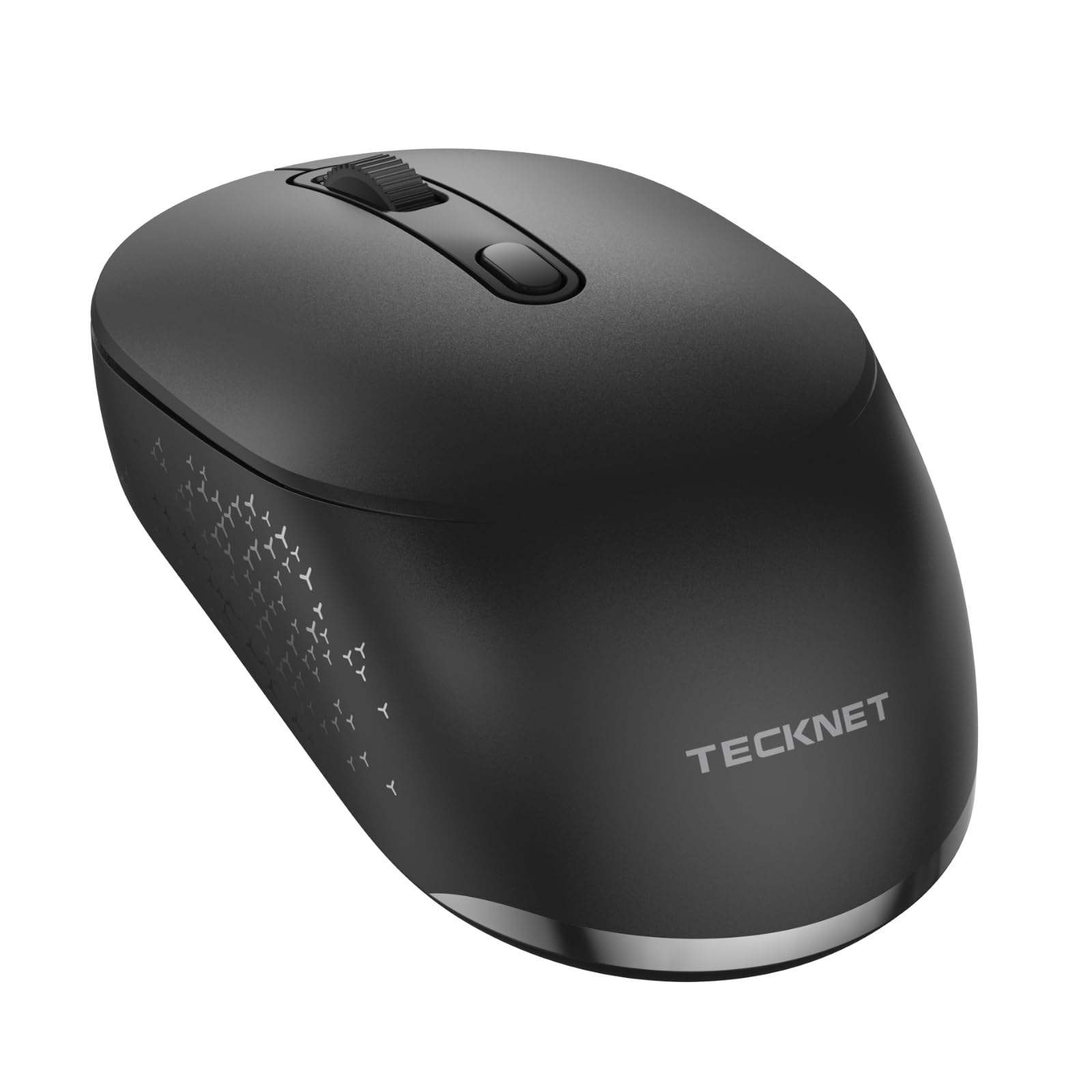 TECKNET Bluetooth Mouse BT 5 2 3 0 and 2 4G Computer Mouse for Laptops Small to Medium