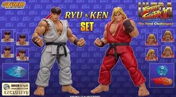 ストームコレクティブルズ　ストリートファイターII リュウ & ケン フィギュア Amazon.co.jp: ストームコレクティブルズ ストリートファイター2
