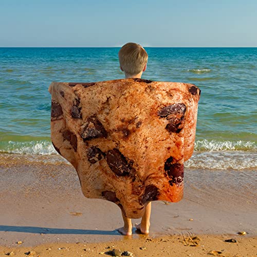 The Fun Home Novelty Company Chocolate Chip Cookie Towel #TOP1