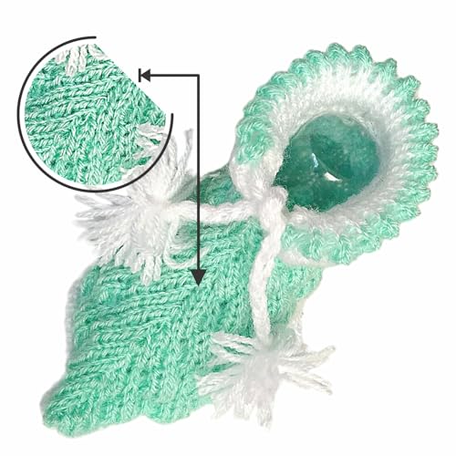 Image of Woolen socks /Baby's Woollen Socks Kids woolen Socks for new Born(Multicolor, 3-6 Months) Pack of 3