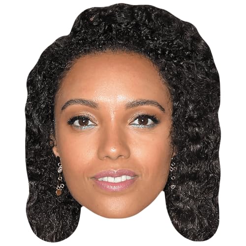 Bild: Maisie Richardson-Sellers (Smile) Maske aus Karton f�r 8,97 EUR bei amazon.de