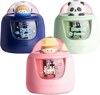 Amazon.co.jp: 【電動】鉛筆削り キャラクター（女の子）ピンク