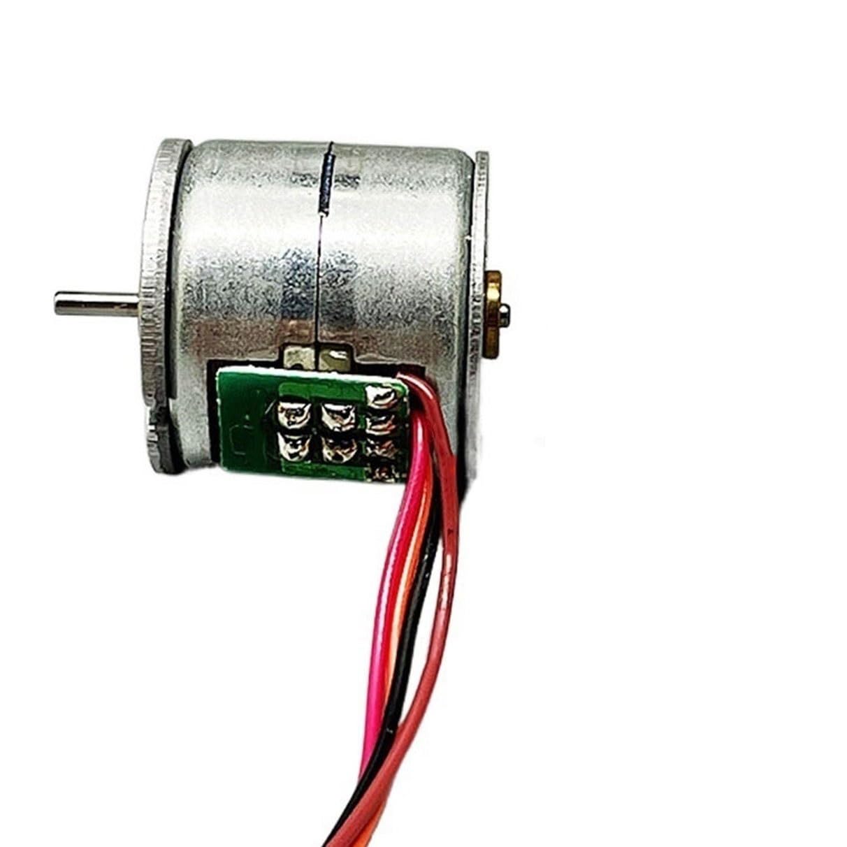 GTPBAO Motion Micro 20x19.2mm Micro Stepper Motor 2 Phase 4 Wire 5V DC 13 Ohms Miniature Step Motor Electric Toy Tiny Geared Slide