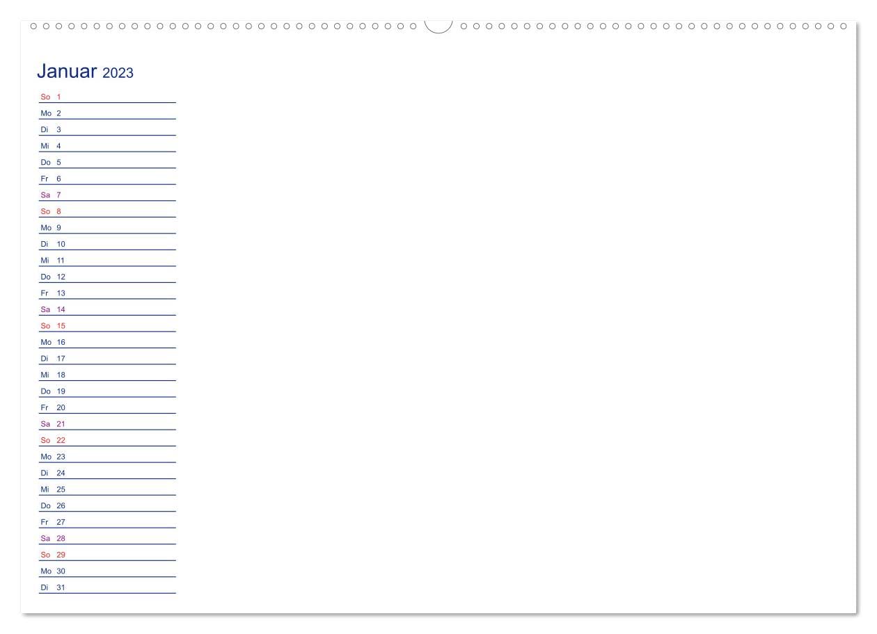 Farbiger Bastelkalender (Wandkalender 2023 DIN A2 quer): Basteln für die ganze Familie (Geburtstagskalender, 14 Seiten ) (CALVENDO Hobbys)