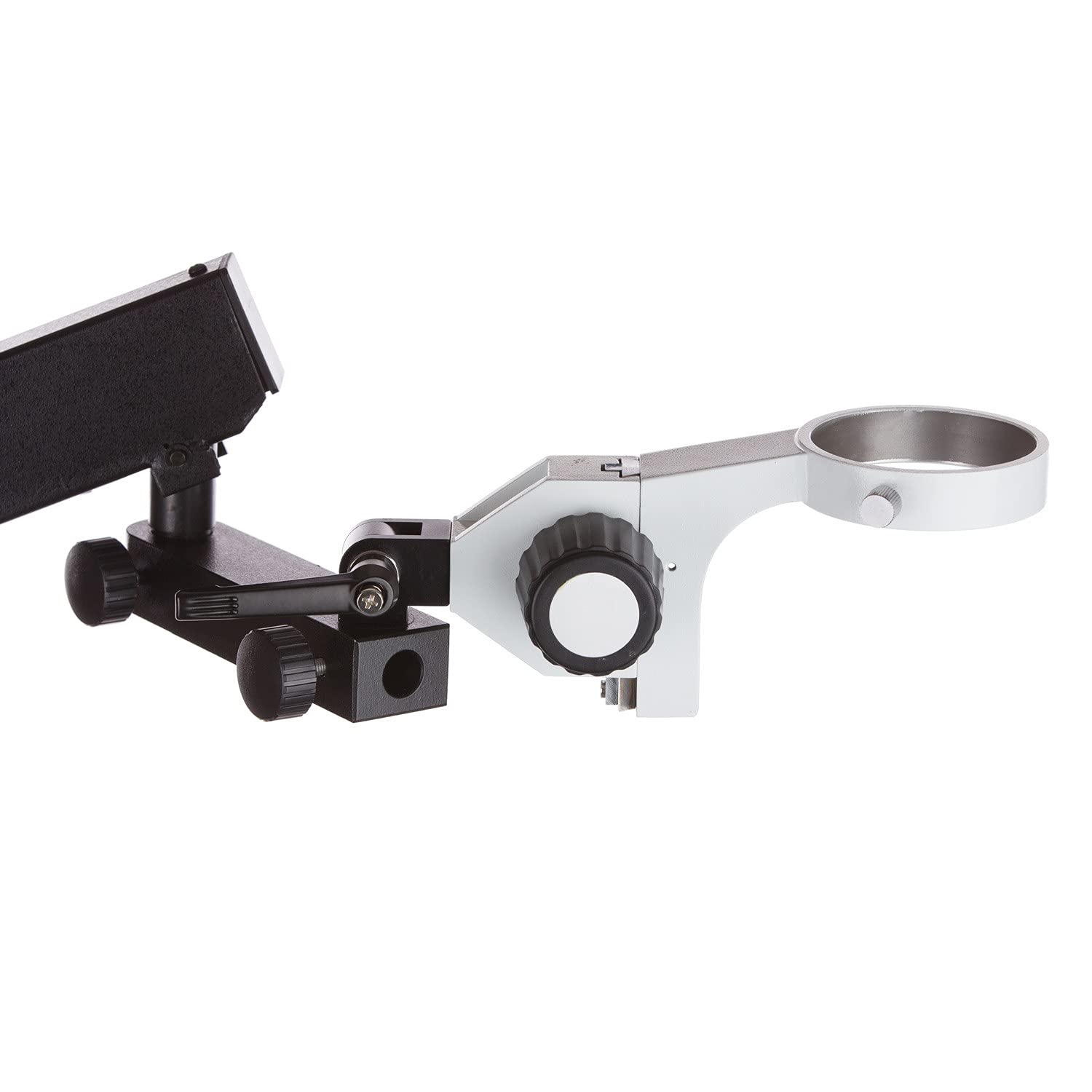 AmScope - Supporto articolato con morsetto e supporto per microscopi stereo