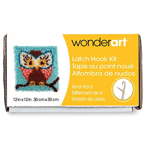 Image of Wonderart Latch Hook Yarn, Hoot Hoot