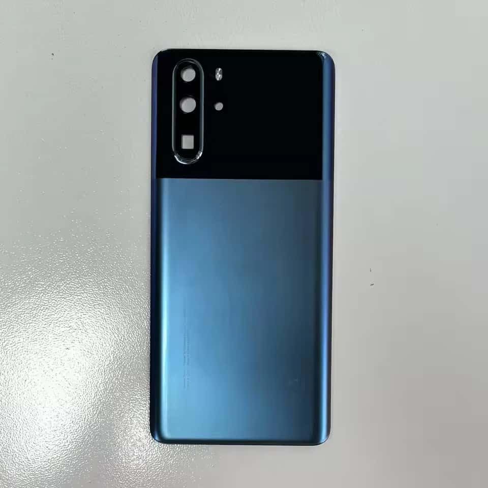 YOOOKOOO Compatible Rear Back Cover for Huawei P30 Pro – Battery Door Housing Replacement Part (Blue No Lens)