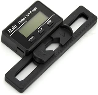 YoCoo TL90 LCD Display Digital Pitch Gauge Screw Pitch Gauge with Gyro Sensor for RC Airplane Helicopter ST250-800 Size - coolthings.us