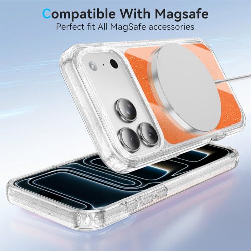 Coque résiste aux rayures orange iPhone 12 Pro Max fini les dommages - 6