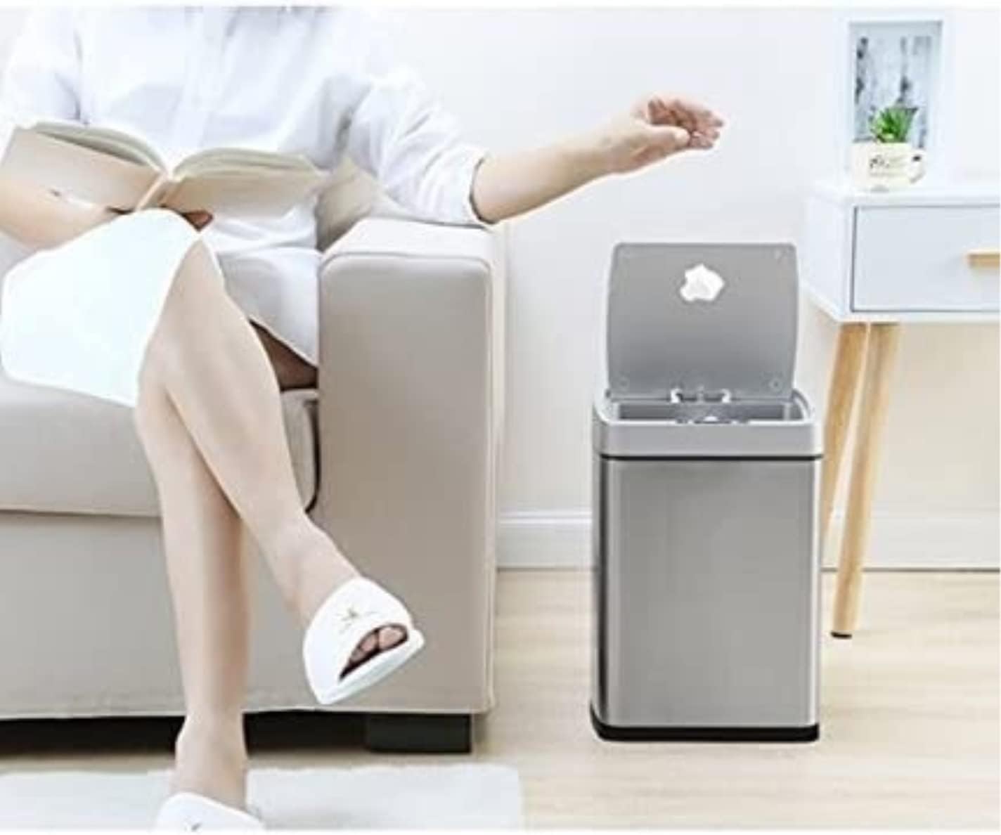 simplehuman ステンレススチール ペダル式ごみ箱 大型 ゴミ箱 寝室の