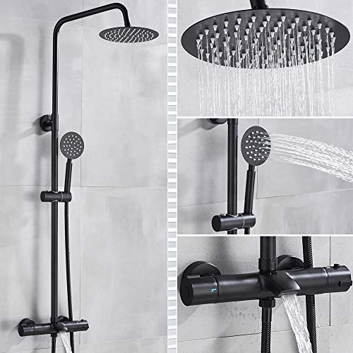 Robinet thermostatique de douche chrome LWX de haute qualité pour baignoire