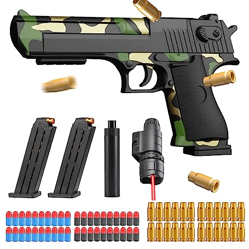 Pistola de Juguete,Pistola de Espuma Blaster,EVA Juguetes de Tiro de Blanda,Juguete de Espuma Suave,Juguete Pistola,Pistola Juguete,Juete Pistola,Regalos de Cumpleaños para 14 +