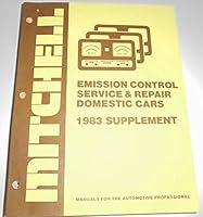 Mitchell Emission Control Service & Repair (For Domestic Cars 1983 Supplement) 0847076334 Book Cover