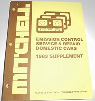 Paperback Mitchell Emission Control Service & Repair (For Domestic Cars 1983 Supplement) Book