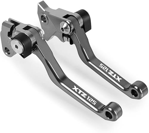 Miniatura 9 de DOUKI for Yam&amp;ha XTZ125 2003-2016 2005 2007 2011 2013 2015 Motocross Dirt Bike CNC Aluminum Brake Clutch Levers Foldable Lever Motorcycle Pivot