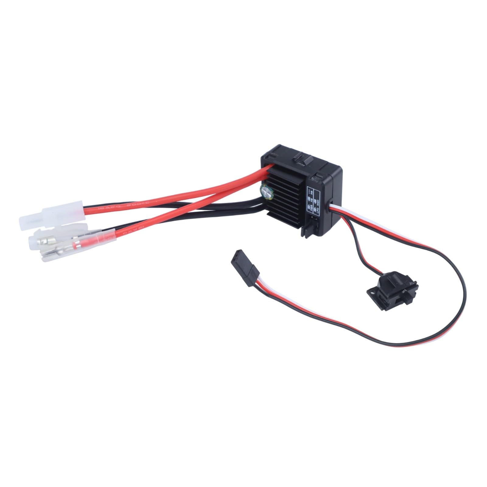 Regolatore elettronico di velocità ESC spazzolato 1060-RTR 60A per Tamiya, 60A continuo/360A di picco, 2-3S LiPo o 6-9 celle NiMH, lineare BEC 6V/3A, per scala 1/10 RC auto, camion, carri