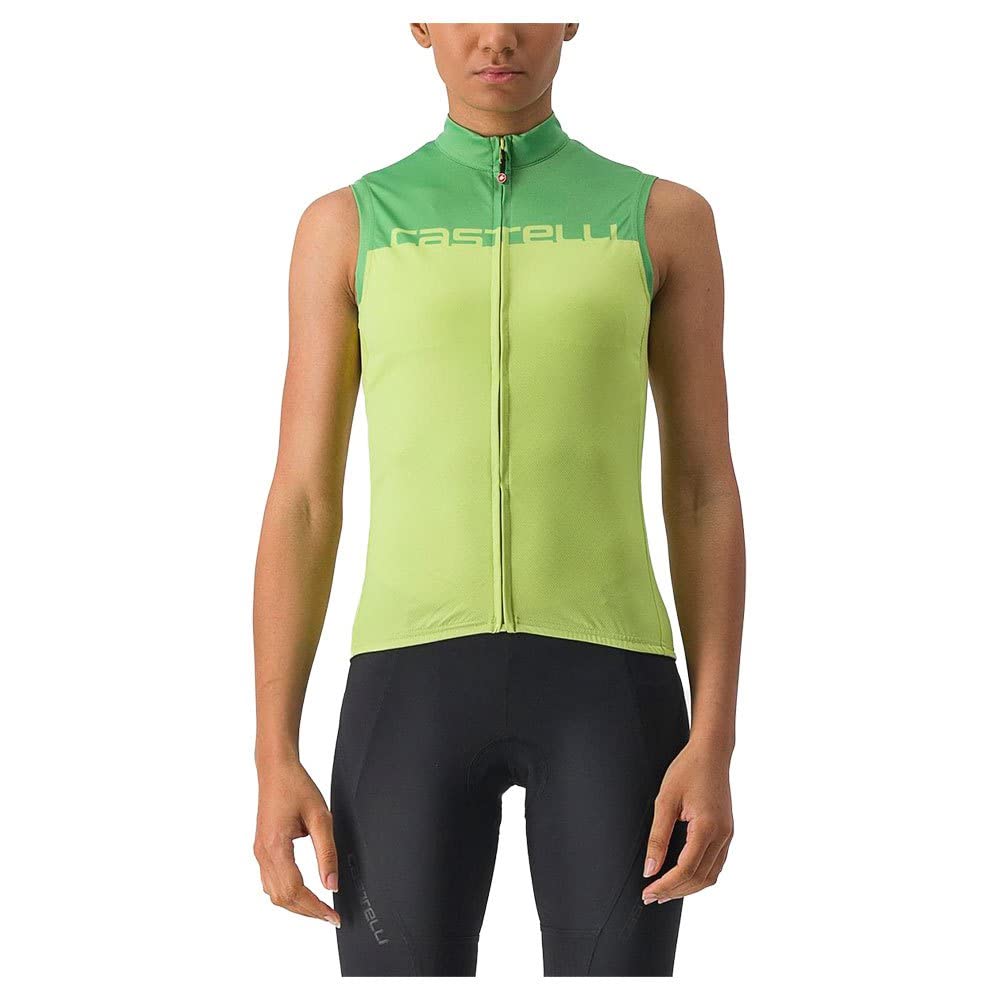 CASTELLI 4522066-244 VELOCISSIMA Sleeveless Women's T-Shirt Bright Lime/Absinthe M
