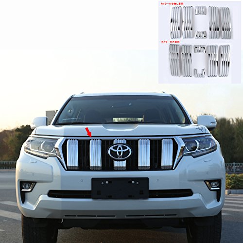 viva galml ランドクルーザープラド150系 後期 アクセサリー カスタムパーツ フロントガーニッシュ グリルガーニッシュ (カメラー付き無し車用) AFB034-2