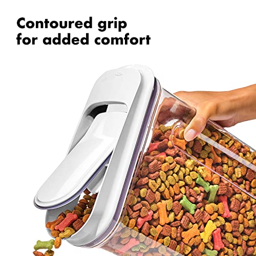 Oxo Good Grips Pet Food Dispenser - 4.5 Qt/4.25 L |Ideal For Up To 4Lbs Of Dog Food Or 3.5Lbs Of Cat Food | Airtight Dog And Cat Food Storage Container | Bpa Free #TOP5