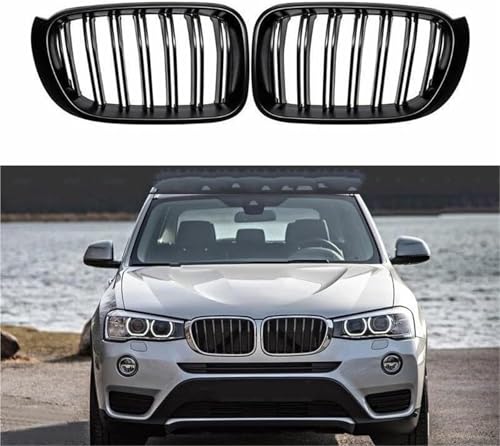 Grilles rein pour BMW 2014-2018 calandre noire mate de rechange
