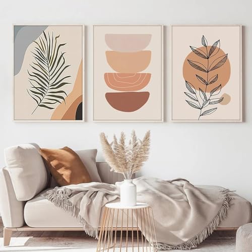 Peinture murale KEBIA impressions artistiques abstraites salon et chambre