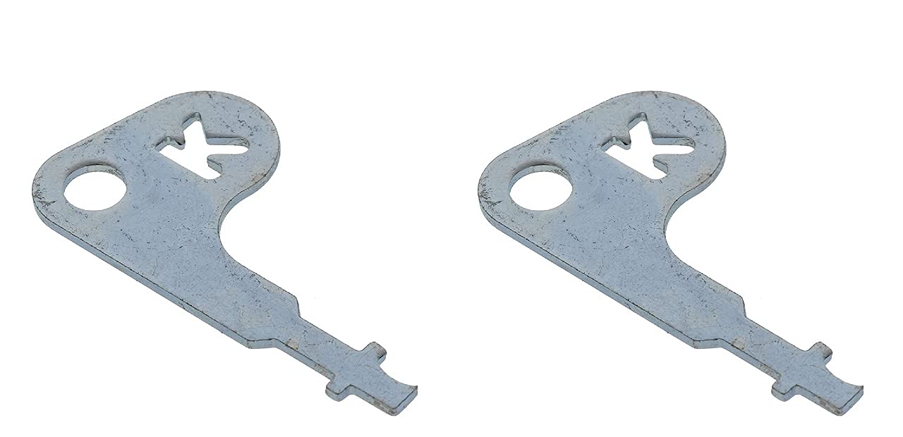 2 Pack K-Rain MiniPro K-Key Adjustment Tool, K-Rain P59995 K-Key Adjustment Tool, Replacement Key for Mini Pro and Pro Plus Rotor Sprinklers, Pack of 2 K Rain Keys with Included
