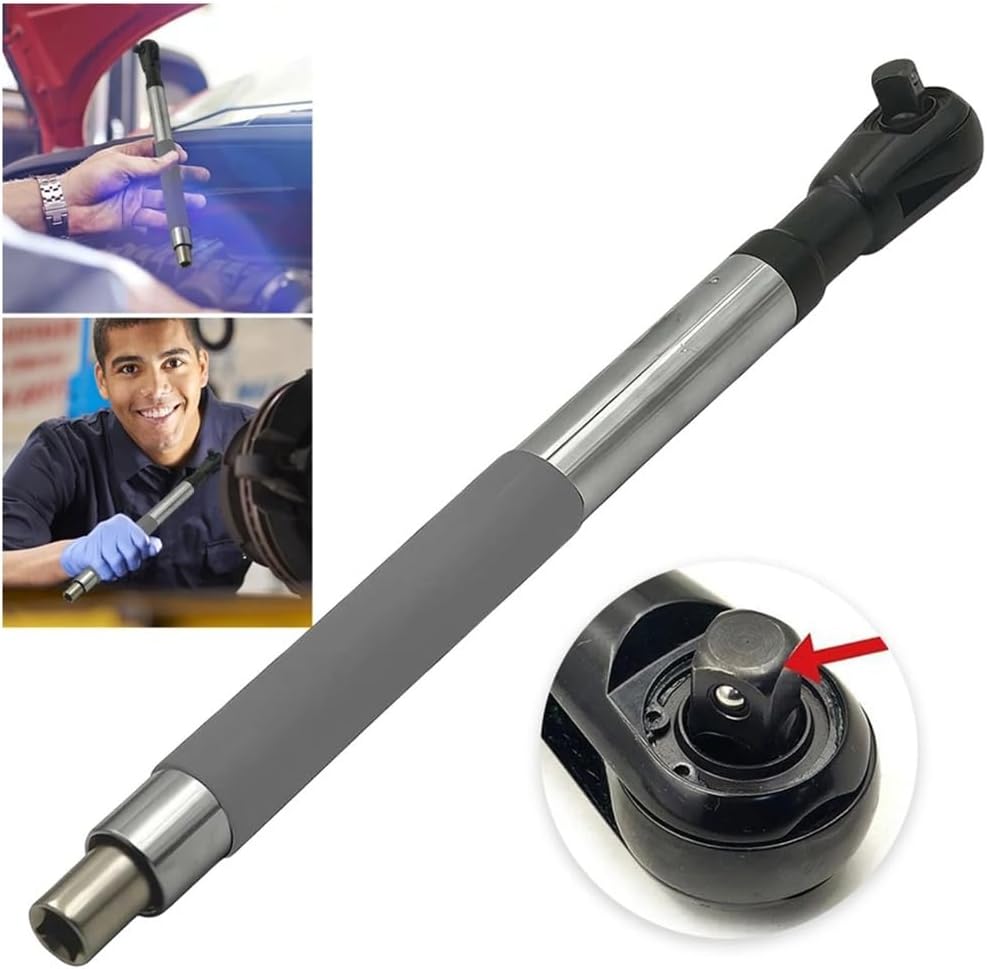 Sturdy Thick Material Ratchet Tool 1/2Inch for Wheel Alignment and Angle