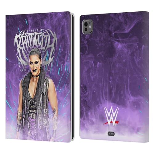 Étui cuir iPad Pro 11 M4 anti-rayure Rhea Ripley WWE antichoc