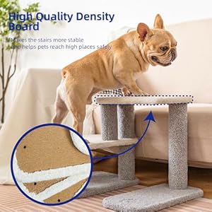 Pet-Stairs-for-Small-Dogs-Pet-Steps-for-High-Beds-and-CouchHigh-Strength-Boards-for-Indoor-Small-Cats-Kittens-Dogs-Climbing-Playing-3-Combination-Options - Cucciolini Doodles   Pet-Stairs-for-Small-Dogs-Pet-Steps-for-High-Beds-and-CouchHigh-Strength-Boards-for-Indoor-Small-Cats-Kittens-Dogs-Climbing-Playing-3-Combination-Options