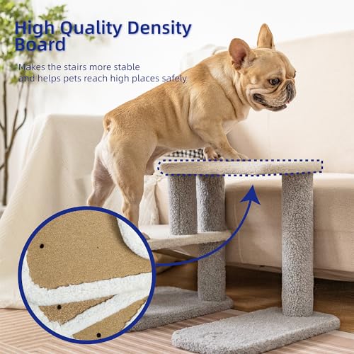 Pet-Stairs-for-Small-Dogs-Pet-Steps-for-High-Beds-and-CouchHigh-Strength-Boards-for-Indoor-Small-Cats-Kittens-Dogs-Climbing-Playing-3-Combination-Options - Cucciolini Doodles   Pet-Stairs-for-Small-Dogs-Pet-Steps-for-High-Beds-and-CouchHigh-Strength-Boards-for-Indoor-Small-Cats-Kittens-Dogs-Climbing-Playing-3-Combination-Options