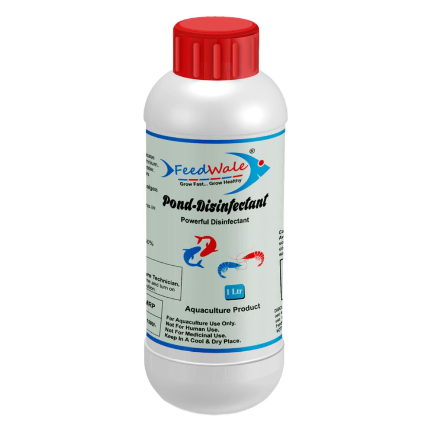 FeedWale BKC 50% Pond Disinfectant for Aquaculture Ponds and Biofloc Fish Water Treatment (B0837NLF86) Amazon Price History, Amazon Price Tracker