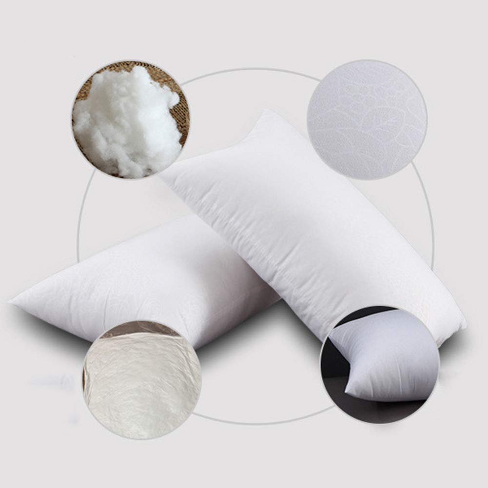 DAIHAN Relleno Suave Y Esponjoso Que No Se Deforma - Almohada De Algodón,1 Almohada, 50X150CM